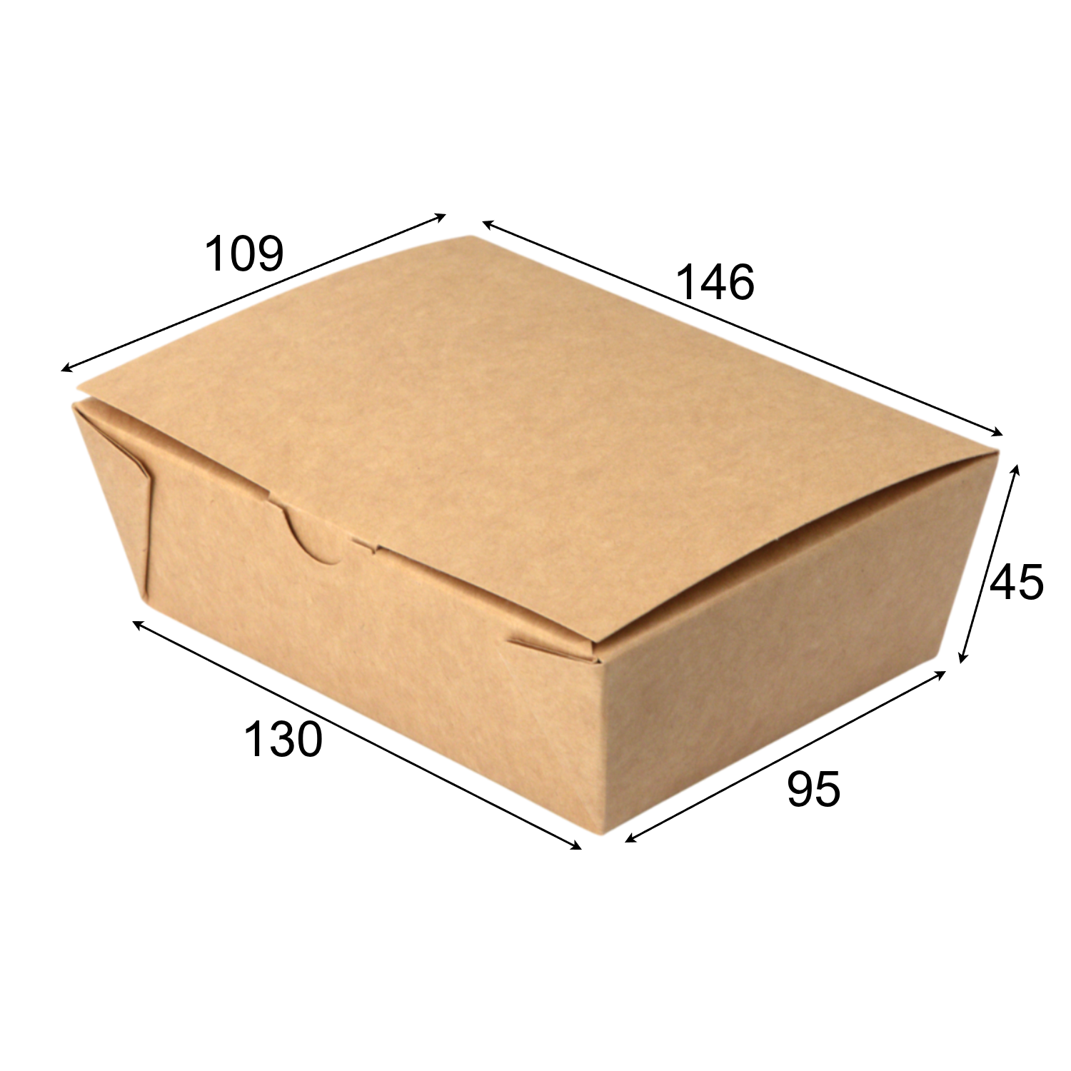 Box 120. Flat box for flat dishes.