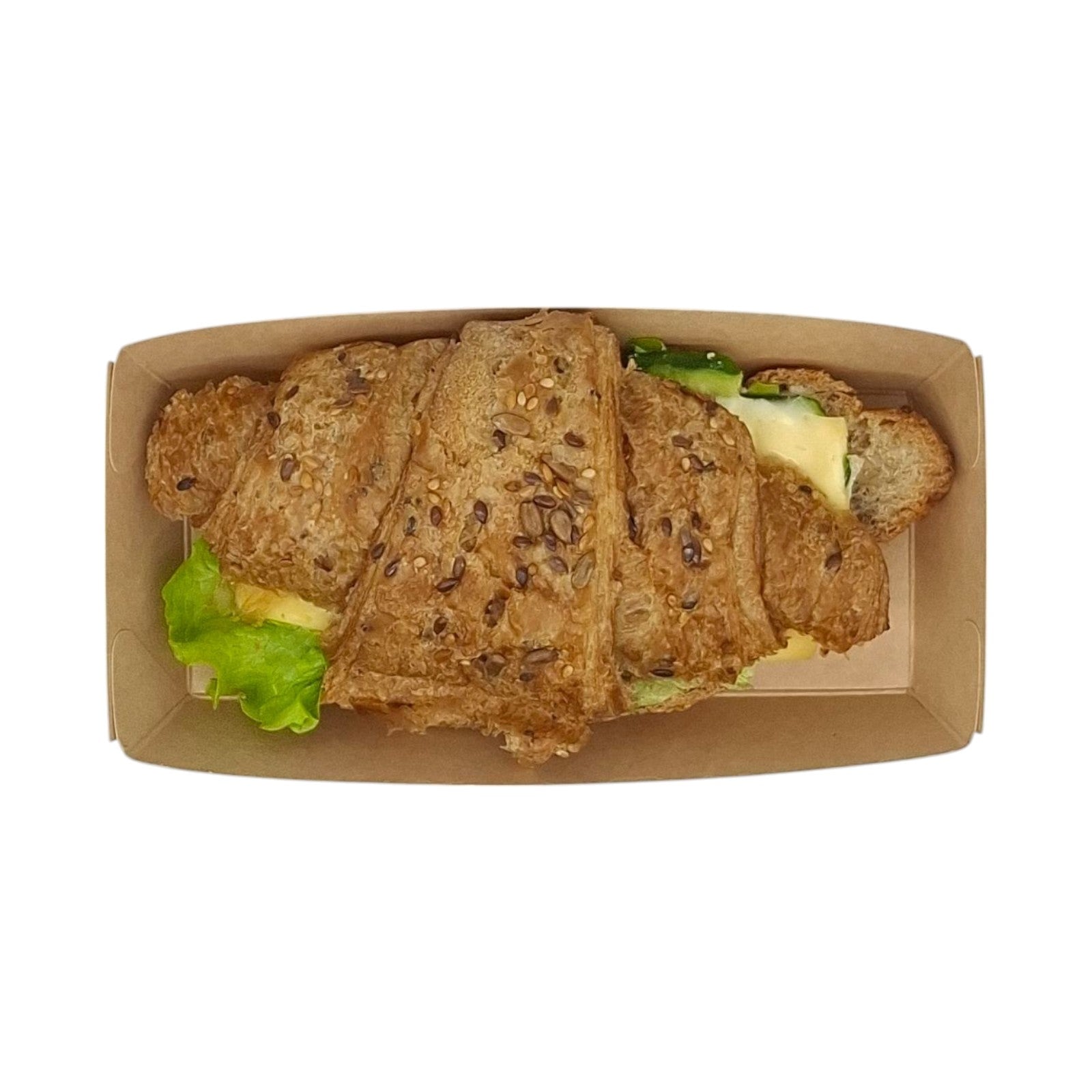 Tray 812. Tava de mancare din hartie Kraft.