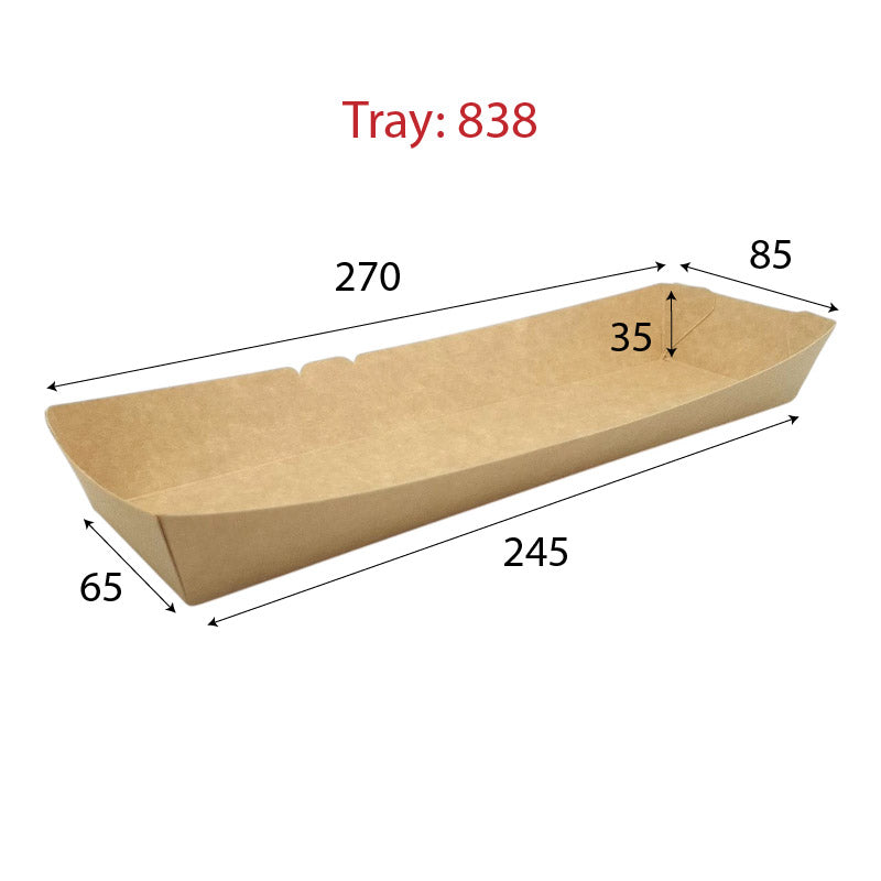 Tray 338. It is a long, sturdy tray designed to make serving fast food easier and more organized.