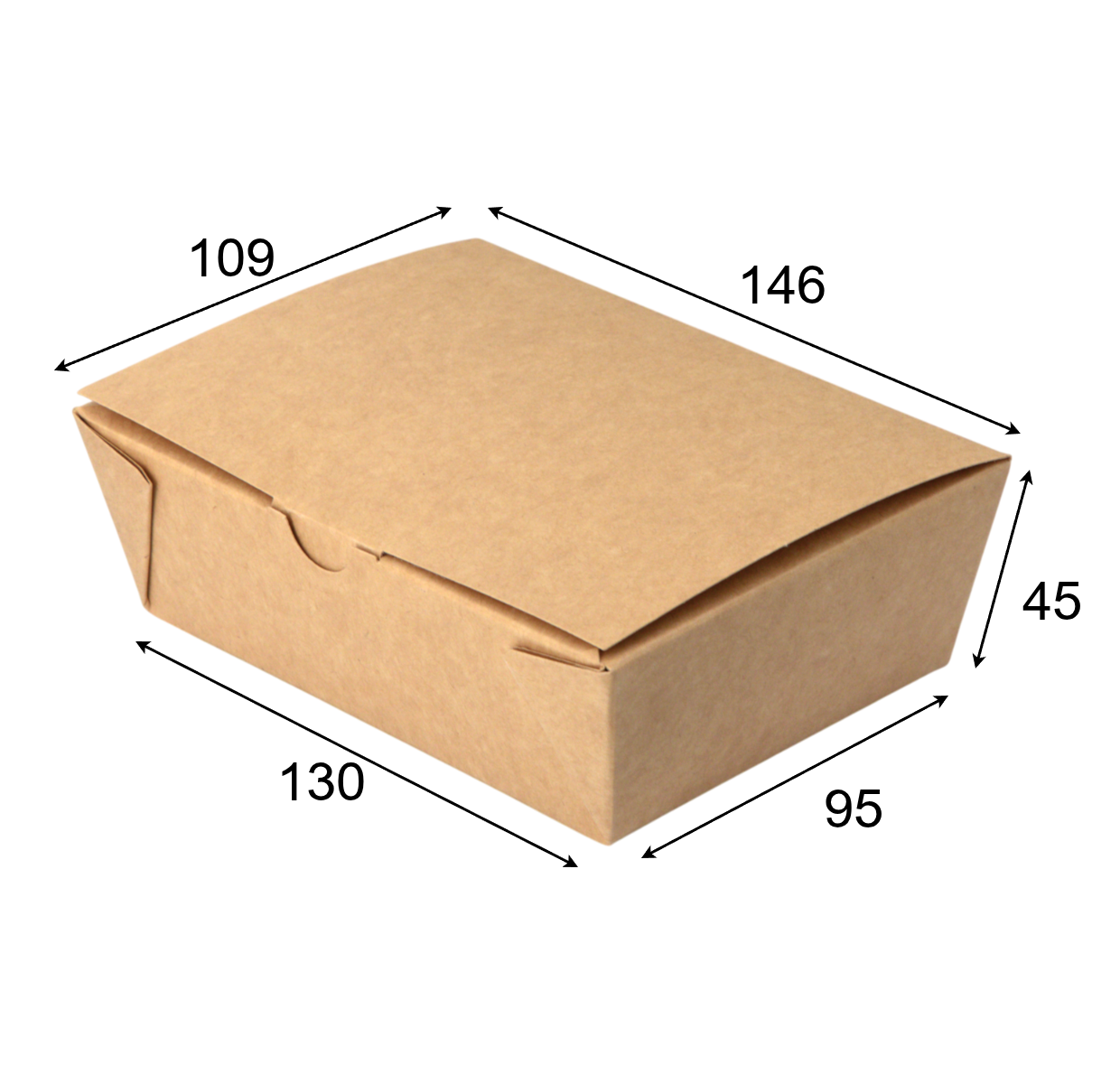 Box 120. Flat box for flat dishes.