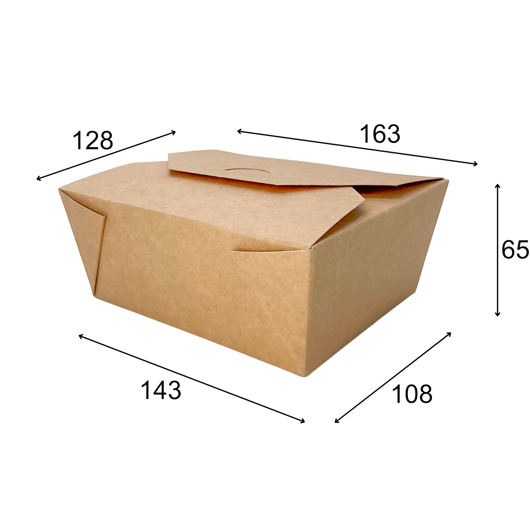 Box 11112. Large container for fastfood.